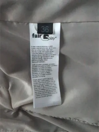 Chaqueta Fairplay Doma Clásica Talla 36