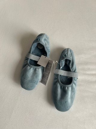 Zapatillas Casa Bailarinas Azul Mujer Talla 36