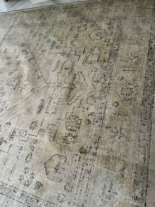 Alfombra Zara Home Beige y Gris