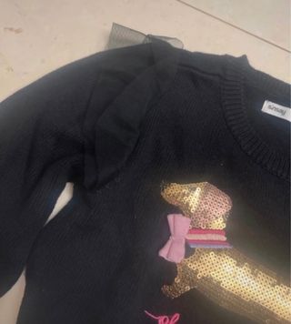 Maglione e gonna bambina 9/10 anni