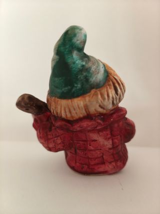 Statuina pagliaccio suonatore chitarra