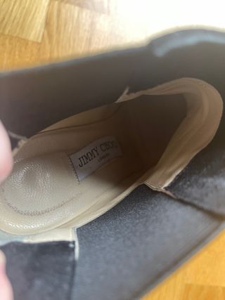 Botines negros tacón