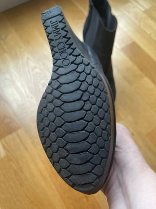 Botines negros tacón