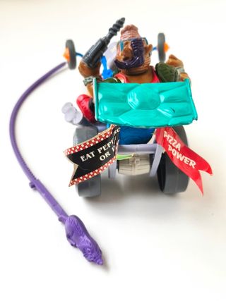 SEWER DRAGSTER Y BEBOP PLAYMATES TORTUGAS NINJA