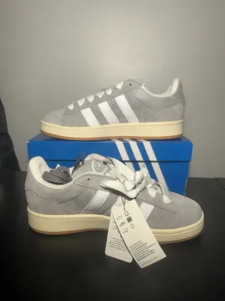 Adidas Campus 37 Gris/Blanco