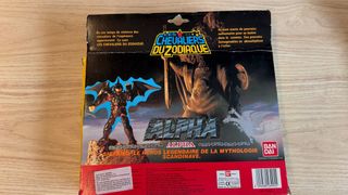 Scatole vuote di Cavalieri dello Zodiaco Alpha e Beta