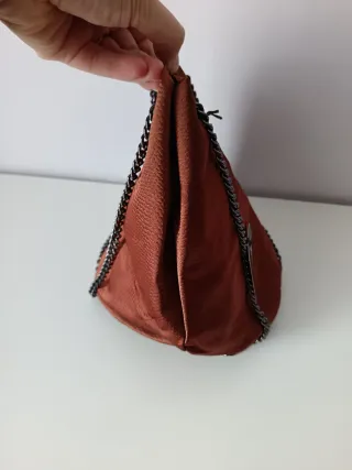 Borsa secchiello artigianale nuova