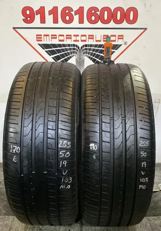 255 50 19 V PIRELLI RUEDA AL 90% VIDA UTIL