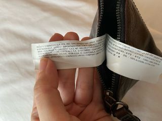 Monedero Adolfo Dominguez Piel Marrón Triangular