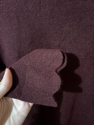 Vestido Jersey Cortefiel Morado