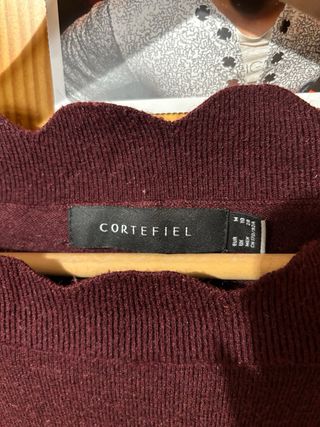 Vestido Jersey Cortefiel Morado