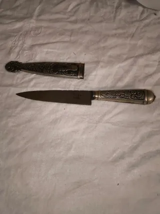 Cuchillo Argentino Plata hoja de 14