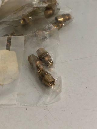 Lote 18 Adaptadores puntas dardos 1/4 a 2BA Latón