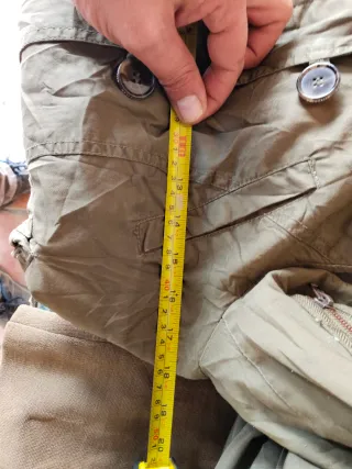 Chaqueta verde forrada mujer