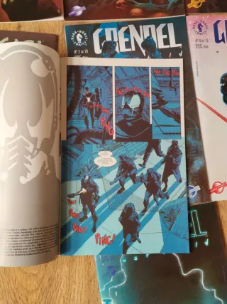 Lote de Comics Grendel del 1 al 10