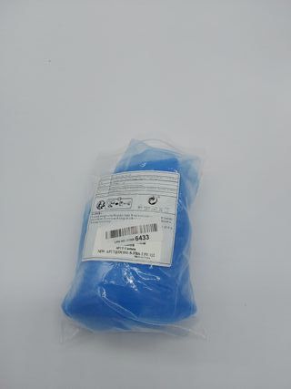 Cortine decorative in organza trasparente AFUT da 100 x 200 cm, pannello in organza per ufficio (blu)