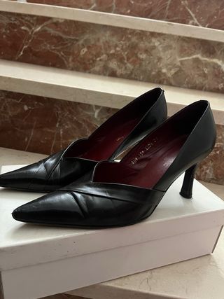 Zapatos de tacón negros