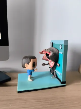 Funko Pop Stranger Things Eleven y Demogorgon