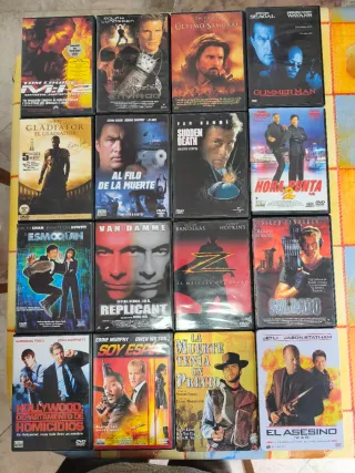 Lote 12 Películas DVD Acción/Aventura