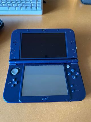 Nintendo 3DS XL Azul + 2 Juegos + funda.