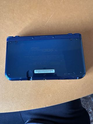 Nintendo 3DS XL Azul + 2 Juegos + funda.