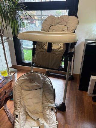 Trona y hamaca convertible Hauck