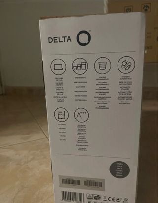 Máquina de café Delta,caja de capsulas de regalos,