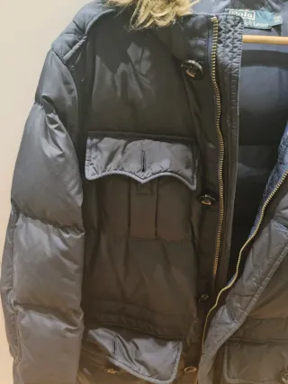 Chaqueta Polo Ralph Lauren Azul con Capucha