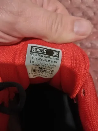 Sapatilhas Padel Vermelhas