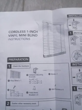 Estore plegable blanco