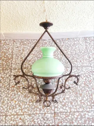 Lámpara colgante antigua. OFERTAAAAAAAA