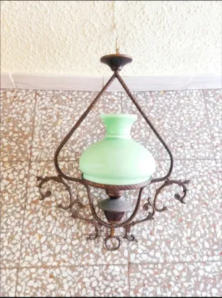 Lámpara colgante antigua. OFERTAAAAAAAA