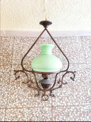 Lámpara colgante antigua. OFERTAAAAAAAA