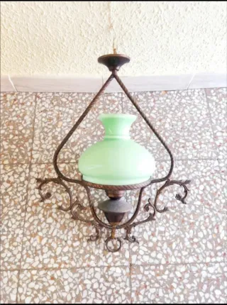 Lámpara colgante antigua. OFERTAAAAAAAA