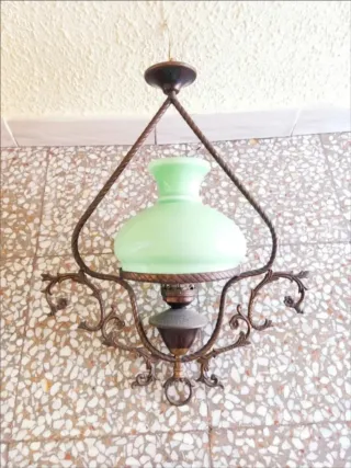 Lámpara colgante antigua. OFERTAAAAAAAA