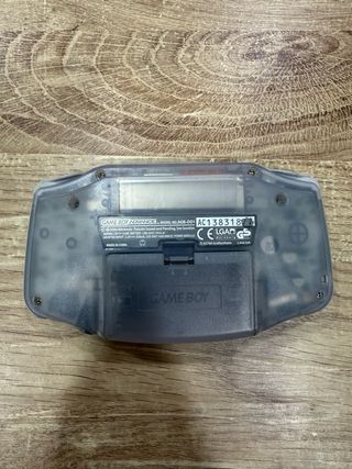 Game Boy Advance Transparente Gris
