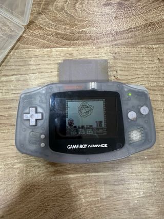 Game Boy Advance Transparente Gris