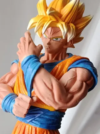 Figura Goku Super Saiyan Dragon Ball Z 33cm Anime