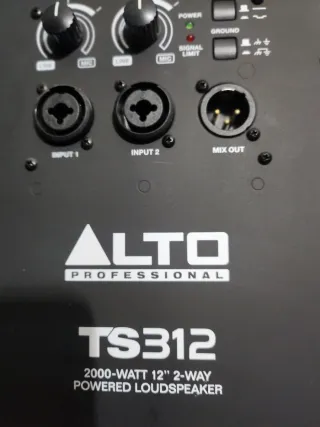 Altavoz Alto TS312 2000W 12
