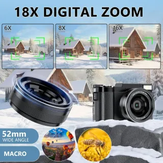 Cámara 5K Negra Nueva