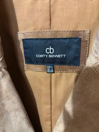 Chaqueta Corty Bennett Marrón Piel