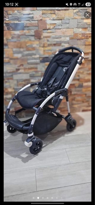 Bugaboo Bee 5 Silla de Paseo Negra