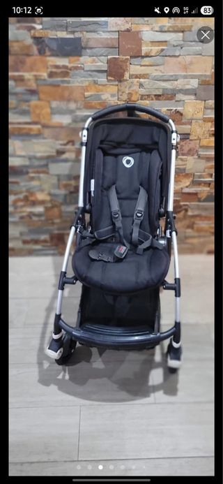 Bugaboo Bee 5 Silla de Paseo Negra
