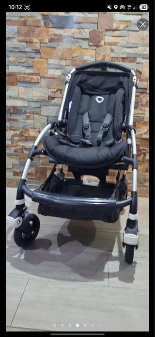 Bugaboo Bee 5 Silla de Paseo Negra