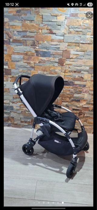 Bugaboo Bee 5 Silla de Paseo Negra
