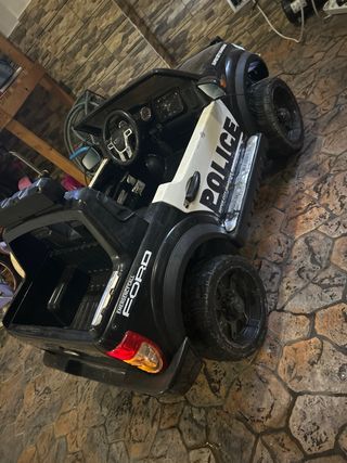 Police Ford ranger coche de electrico niño