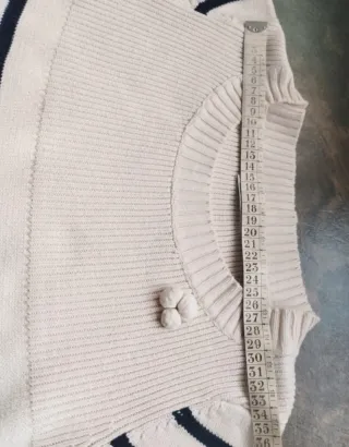 Vestido Tintoretto T.36 Rayas Azul Marino