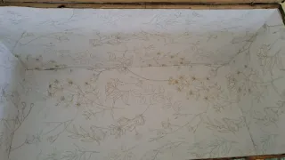 Baúl antiguo decorativo