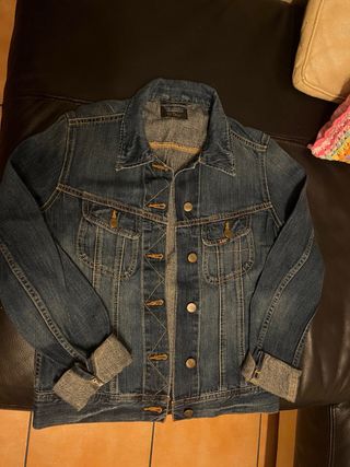 Chaqueta tejana Lee mujer azul