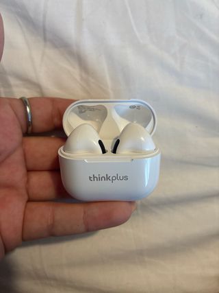 Cascos Lenovo mas funda auriculares